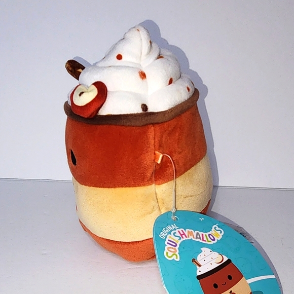 Squishmallows Mead the Apple Cider Stuffed Plush 5” - Picture 4 of 8